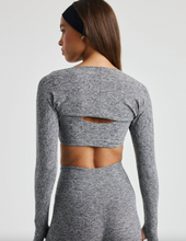 Load image into Gallery viewer, Year of Ours Stretch Shrug - Heather Grey
