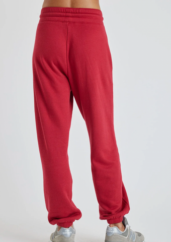 Year of Ours Chalet Jogger - Deep Red