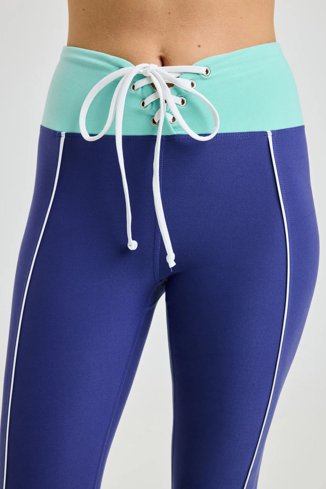 Sport ColorBlock Football Legging - Barre Blue / Pool IV