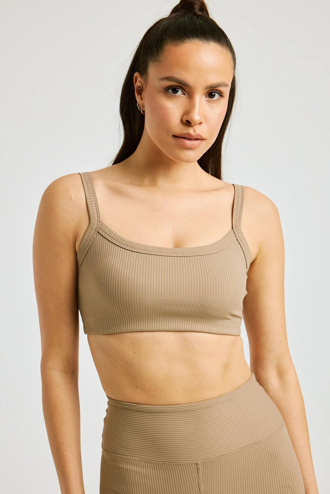 Year of Ours Ribbed Bralette 2.0 - Caribou