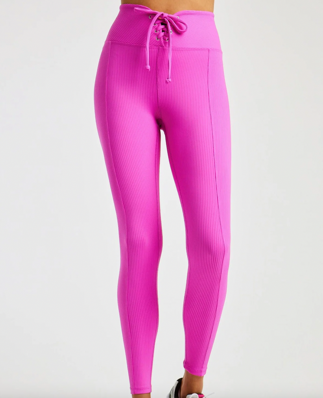 Year of Ours Ribbed Football Legging - Rose Violet