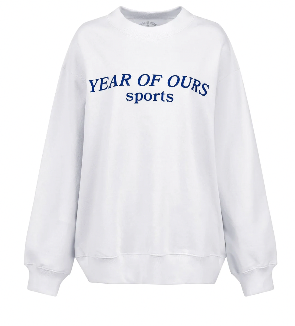 YOS Crew Sweatshirt - White